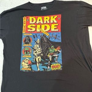 Dark side comic t shirt